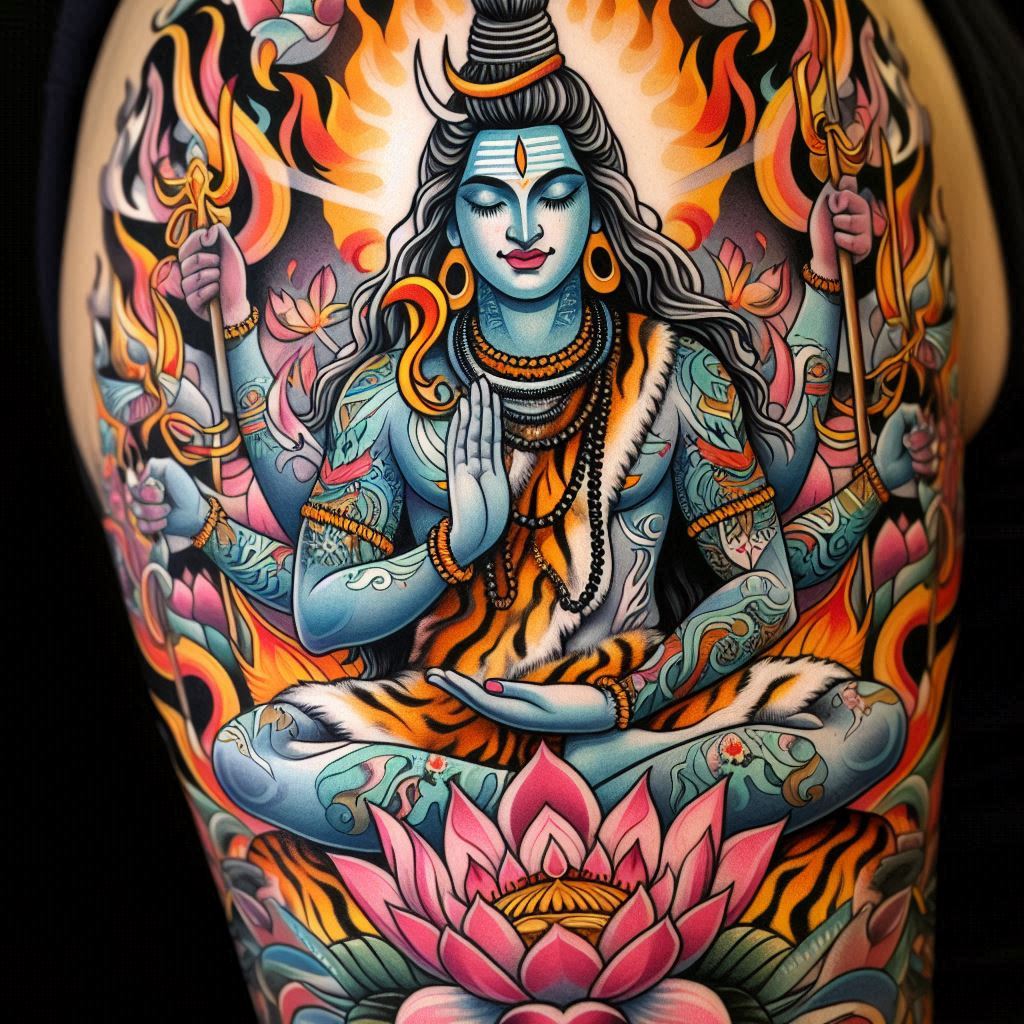 shiva band tattoo