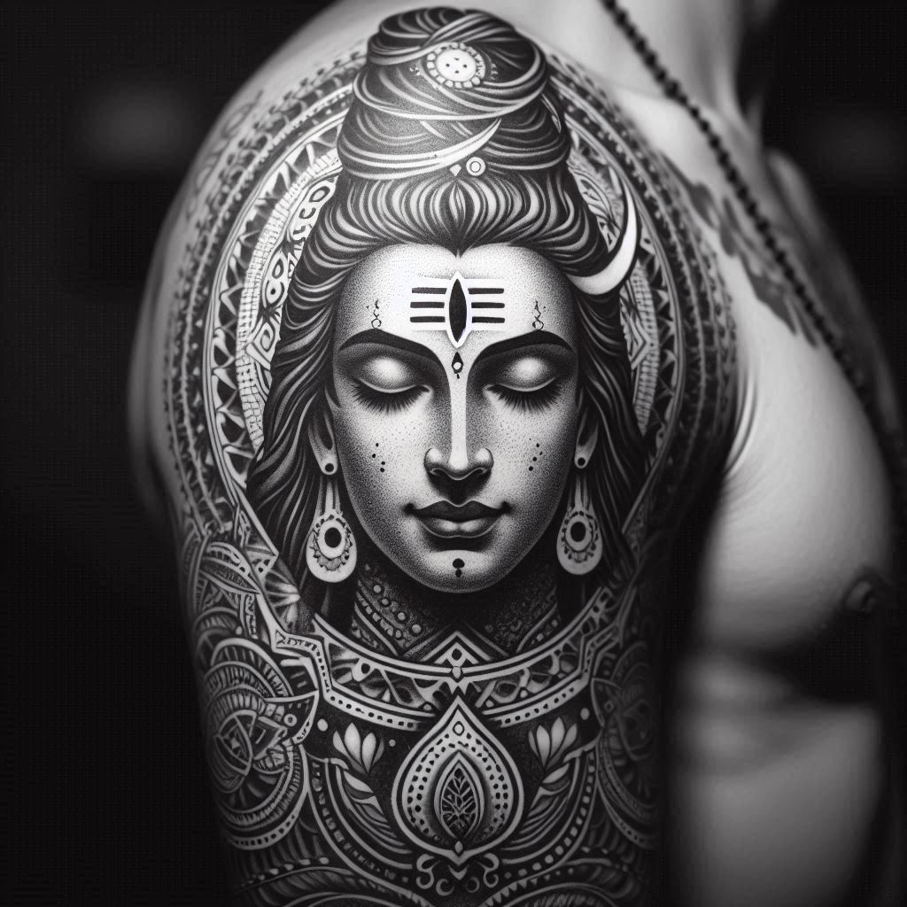 shiva tandav tattoo