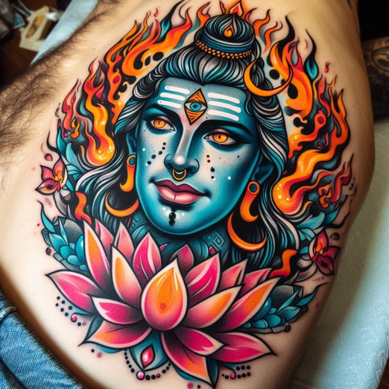 shiva tattoo designs