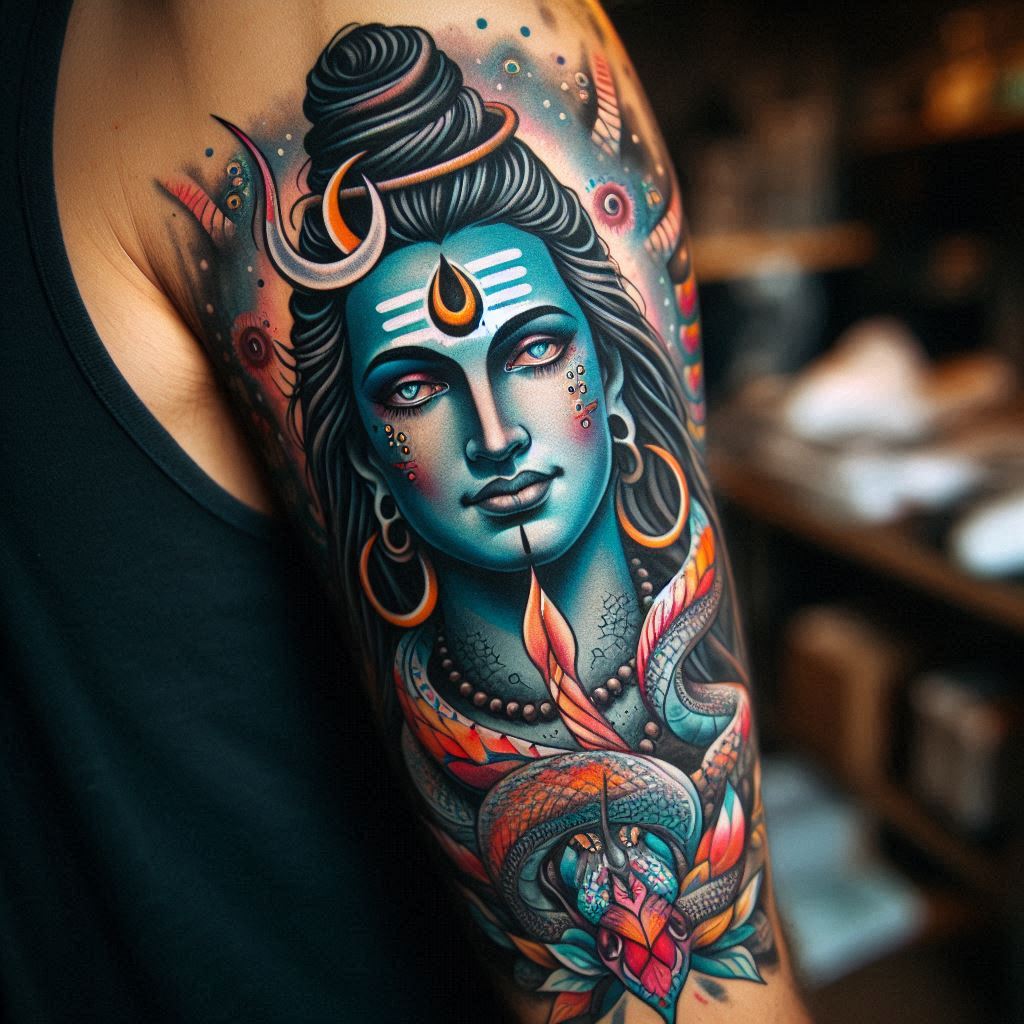shiva tattoo photos