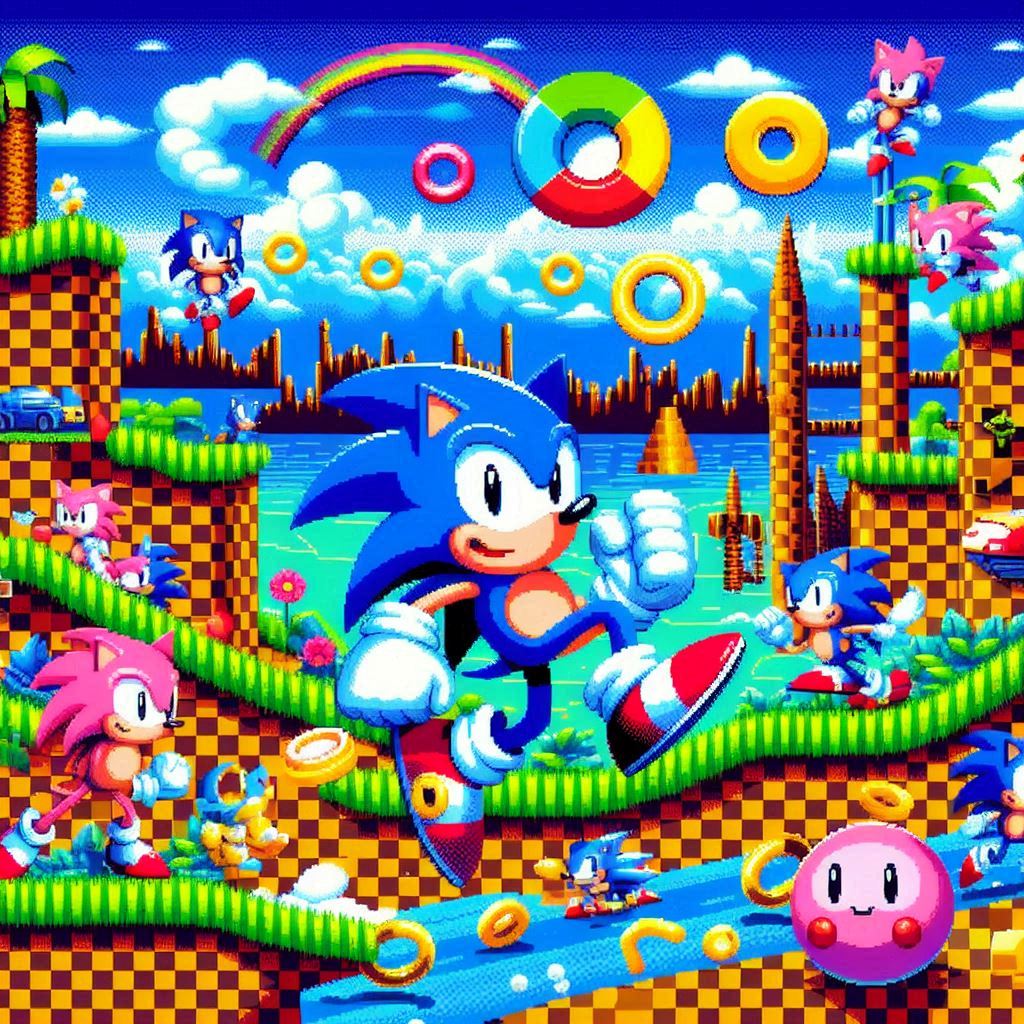 sonic and tails wallpaper