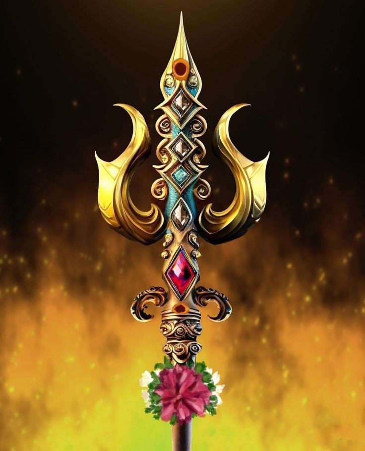 swastik om trishul symbol images