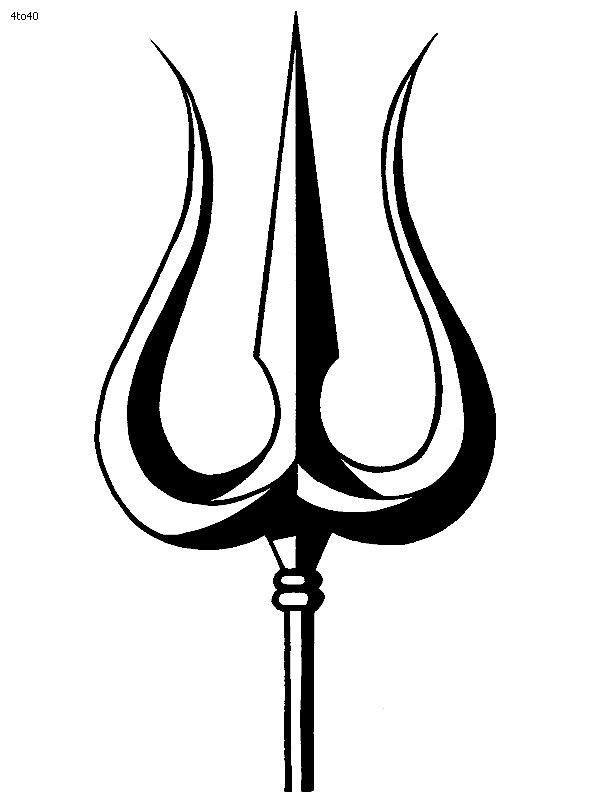 trishul images tattoo (2)