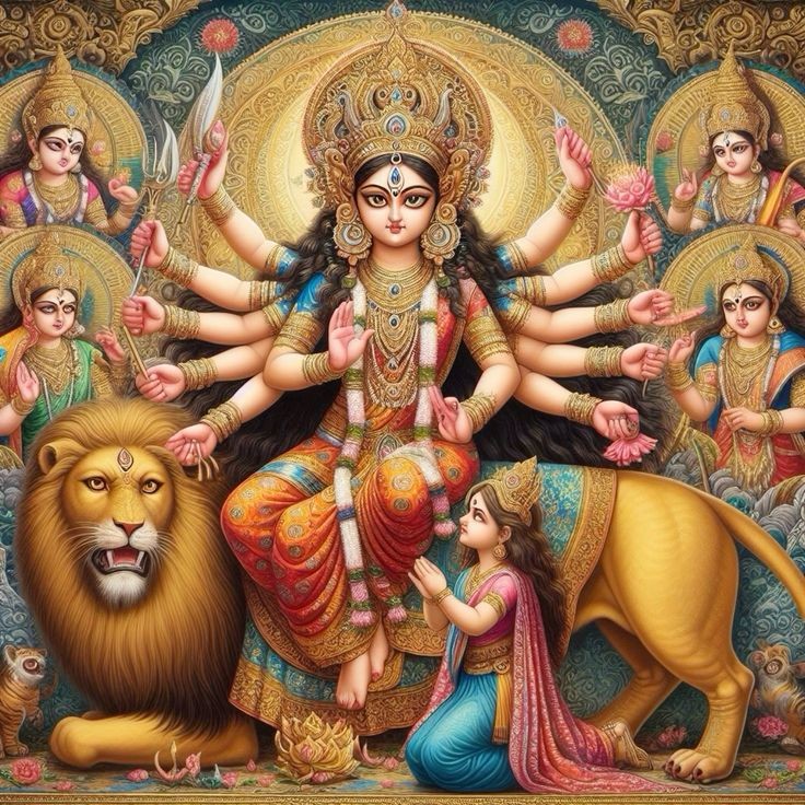 whatsapp dp durga maa