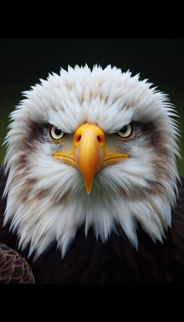 Bald Eagle Close-Up A Glimpse into the Heart of the Wild