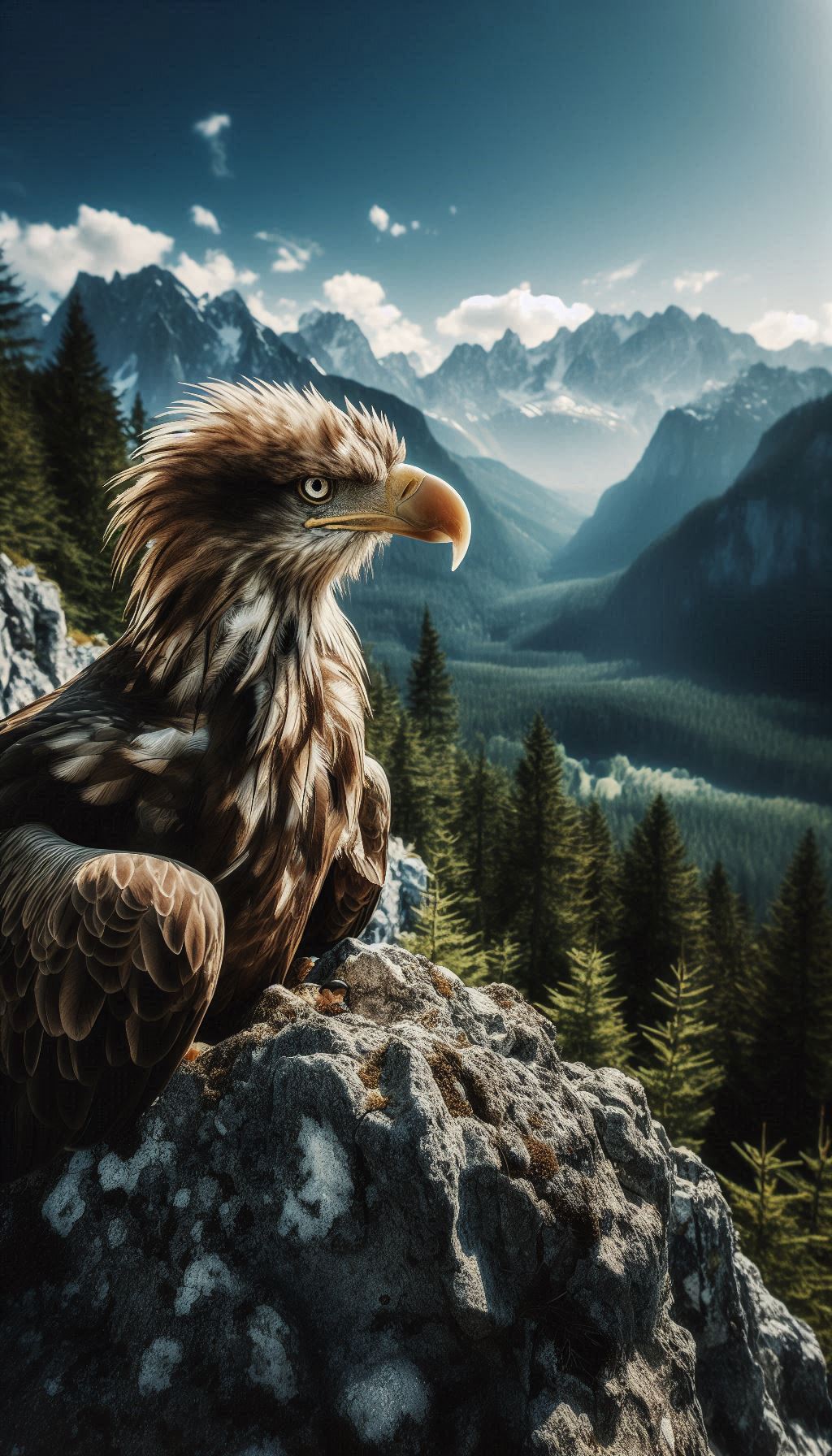 Breathtaking eagle portraits A peek into wild backgrounds for Android