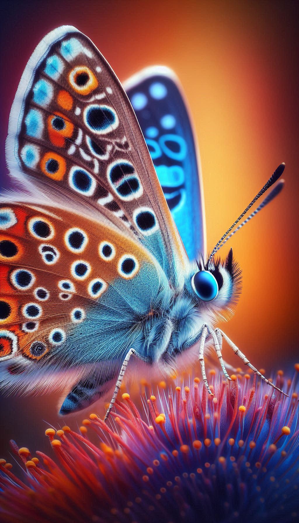 Close-Up Butterfly Photography Detailed Insect Wallpaper for Nature Enthusiasts