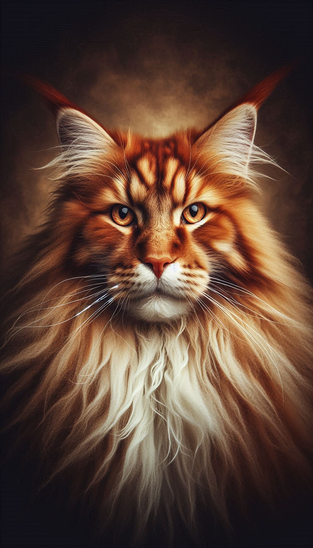 Majestic I Can Face Portrait Celebrating Feline Beauty HD Mobile Wallpaper