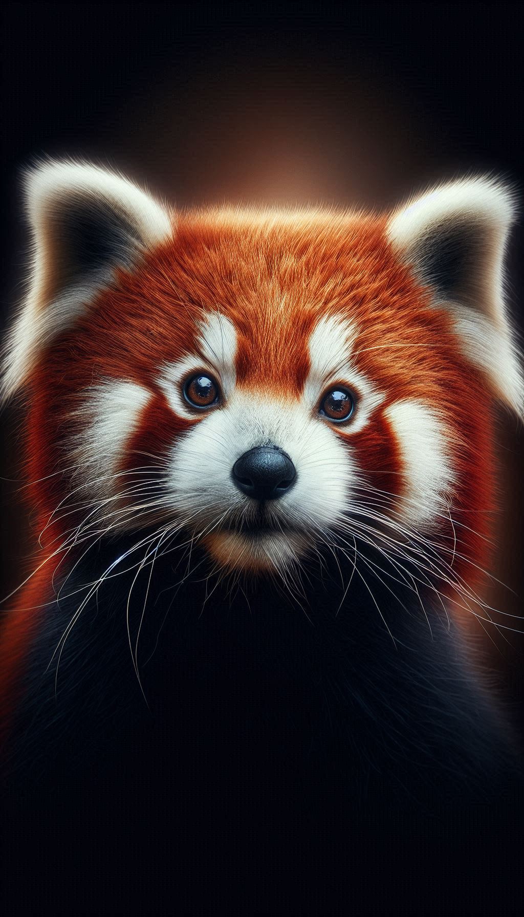 Realistic Red Panda Portrait Stunning Wildlife Photography Wallpaper