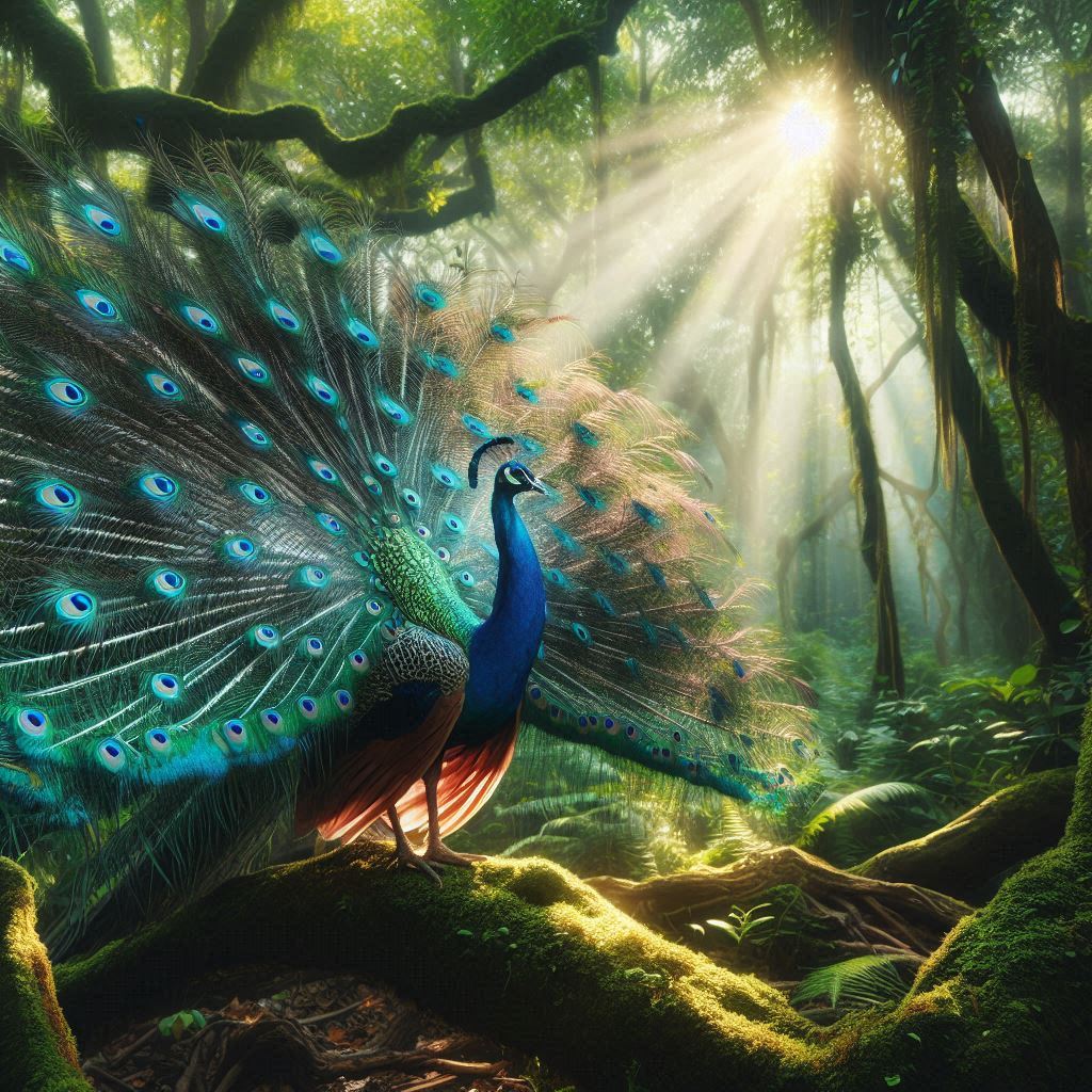 beautiful peacock drawing images