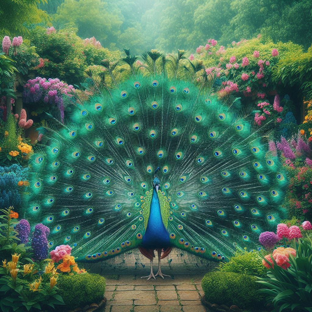 beautiful peacock feather images