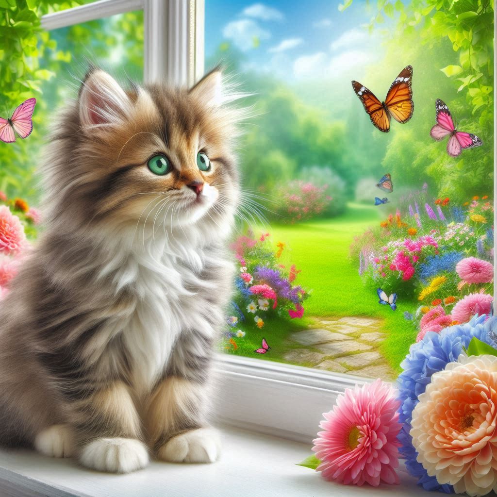 cartoon cat wallpaper
