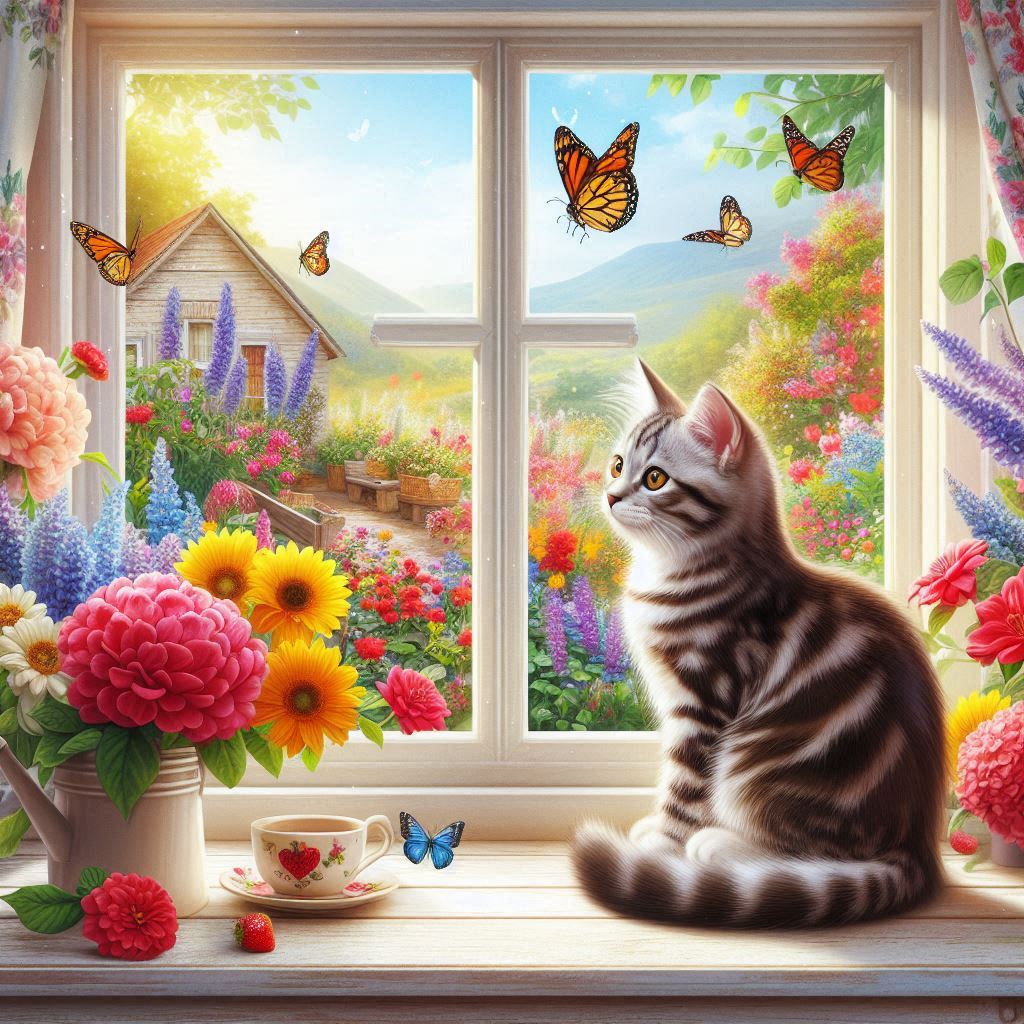 cat desktop wallpaper​