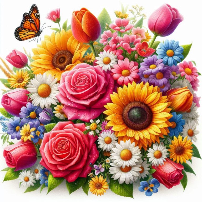 flower garden images