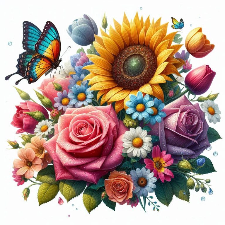 flower outline images​
