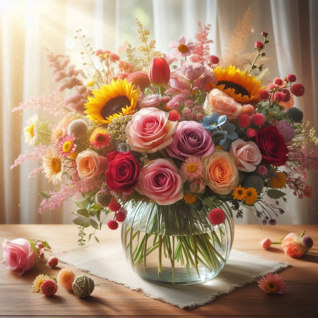 flower painting images​