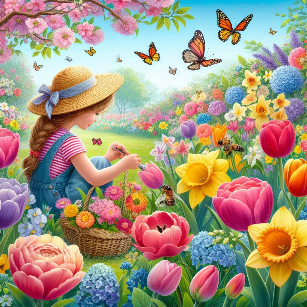 good morning images with flowers