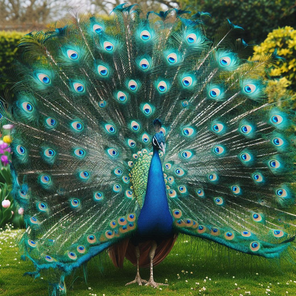 peacock animated images