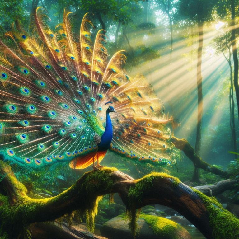 peacock drawing images