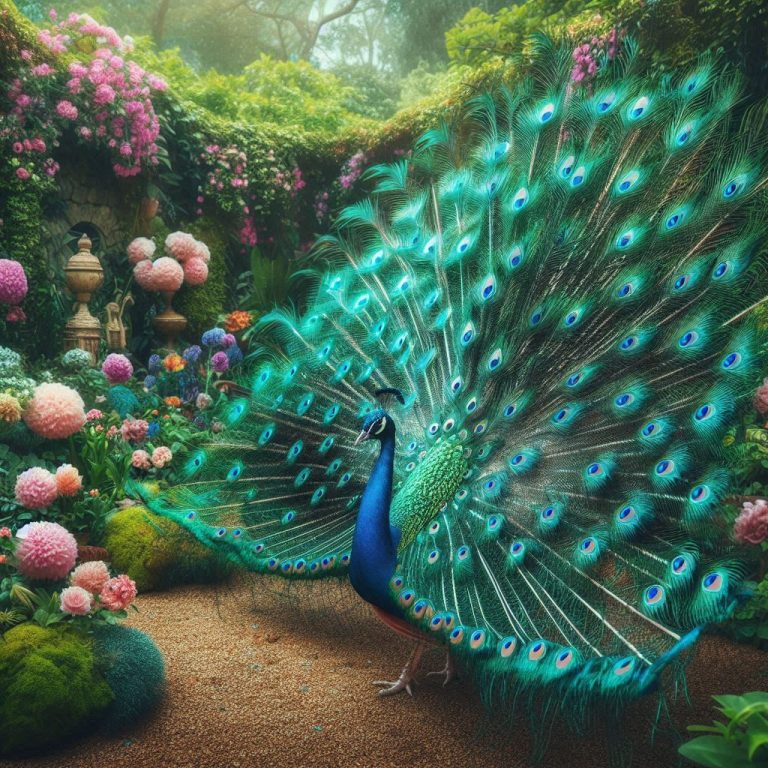 peacock drawing images with colou